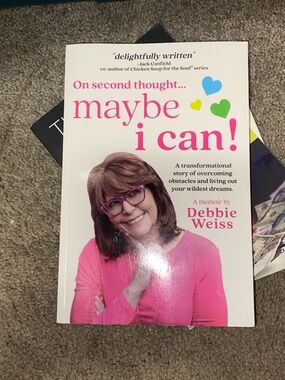 Maybe I Can! by Debbie Weiss - Bright Pink Cover